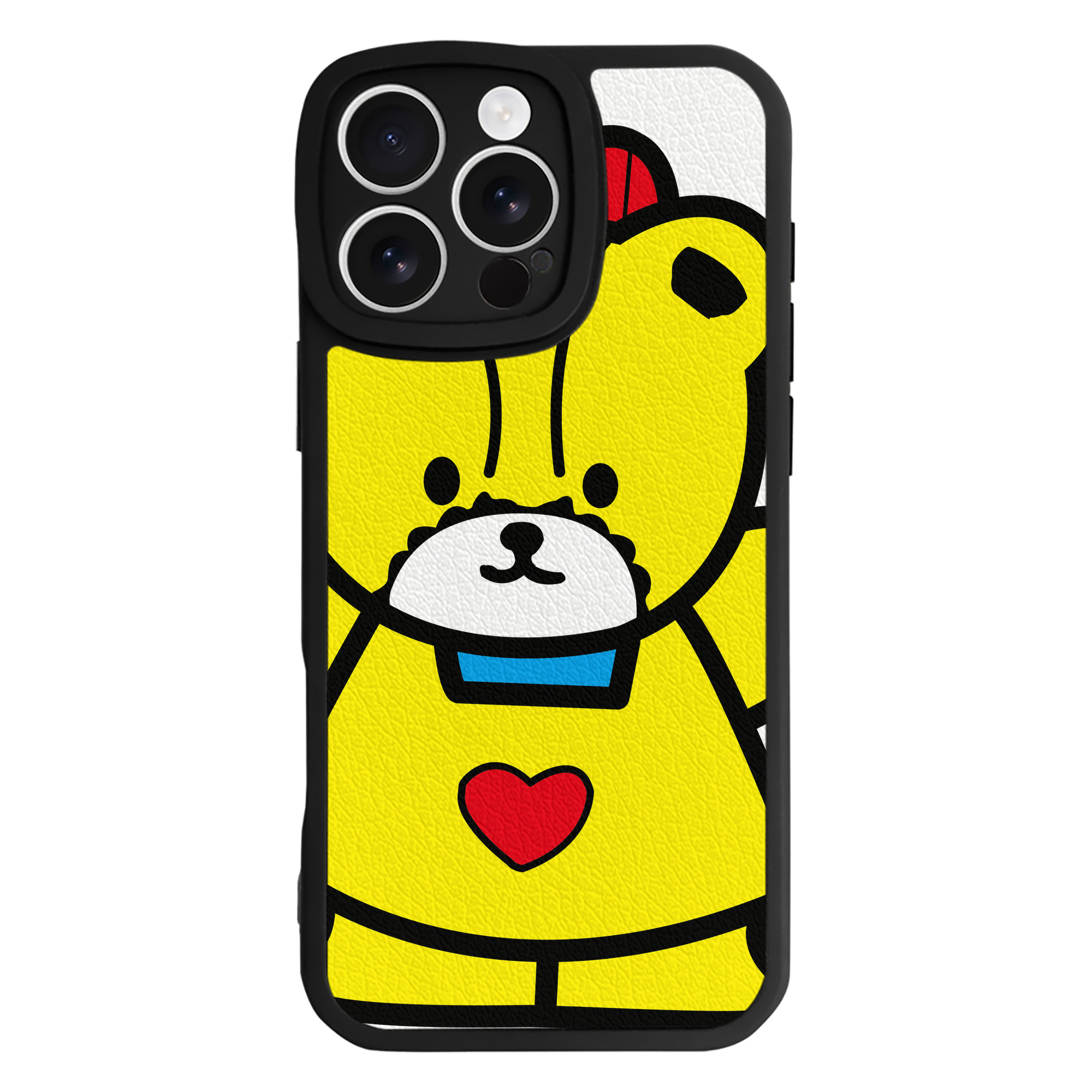 （画像用） Hello Kitty ハローキティ 【iPhone 16シリーズ対応】シリコンスマホケース（レザー調） 材質：シリコン
